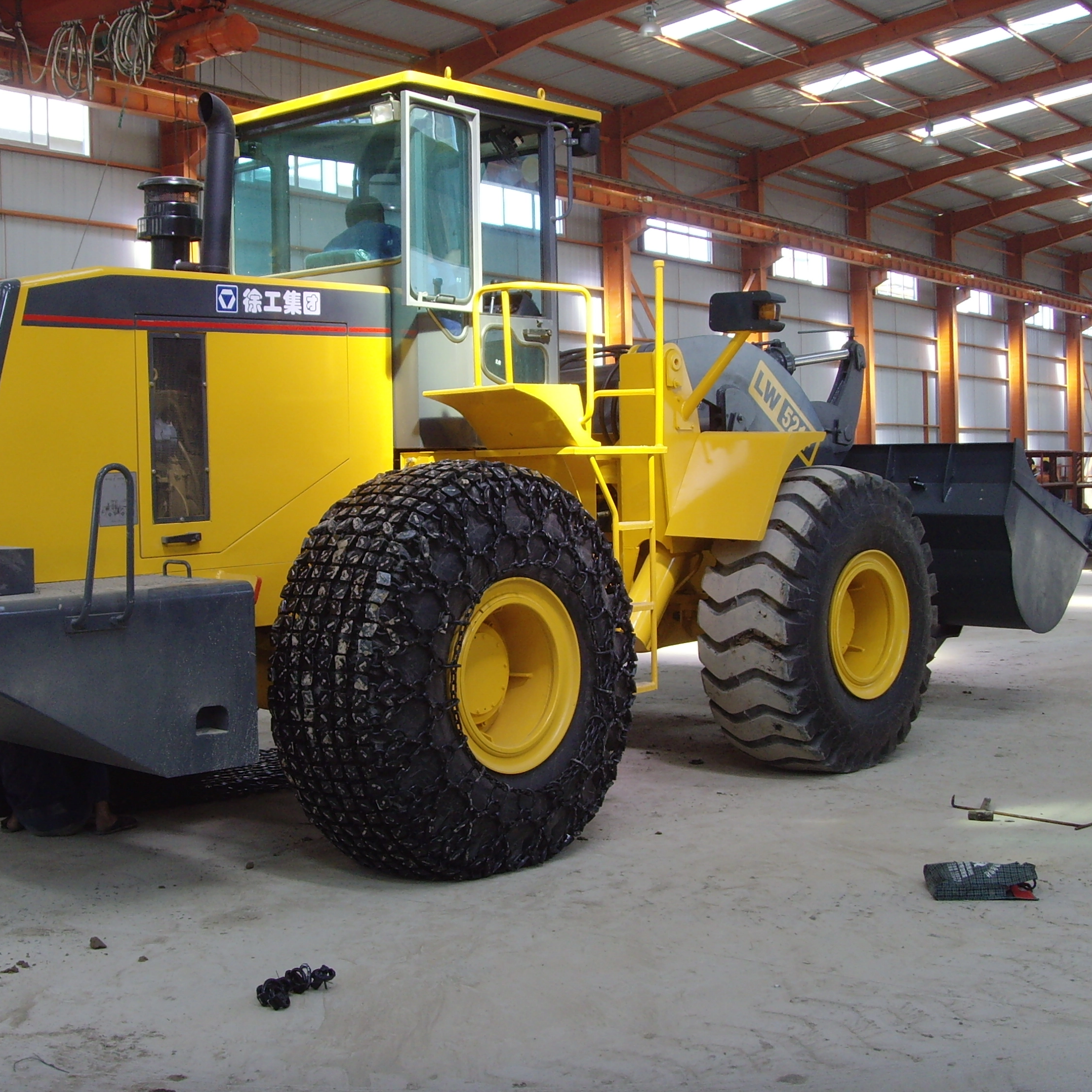 Loader Tire Protection Chain