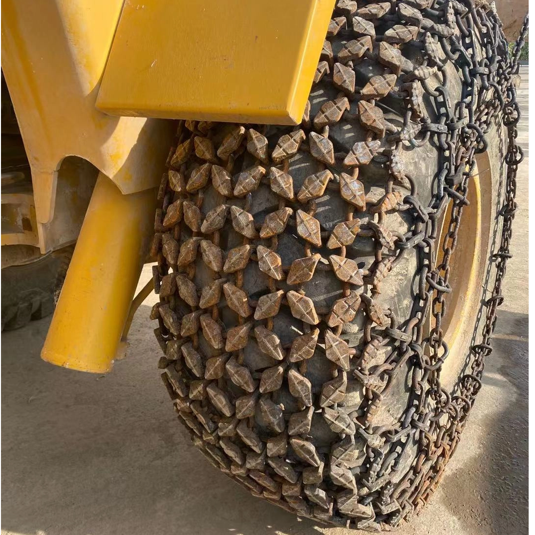 Loader Tire Protection Chain